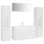 Badmöbel-Set aus weißem Holzwerkstoff von , Badezimmermöbel - Ref: Foro24-3071513, Preis: 405,91 €, Rabatt: %