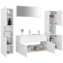 Badmöbel-Set aus weißem Holzwerkstoff von , Badezimmermöbel - Ref: Foro24-3071513, Preis: 405,91 €, Rabatt: %