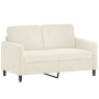 3-piece cream velvet sofa set by , Sofas - Ref: Foro24-3201942, Price: 732,04 €, Discount: %