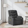 Dark gray fabric reclining massage chair by , Armchairs - Ref: Foro24-374131, Price: 340,65 €, Discount: %