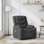Sillón de masaje reclinable de tela gris oscuro de , Sillones - Ref: Foro24-374131, Precio: 339,74 €, Descuento: %