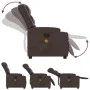 Sillón de masaje reclinable cuero sintético marrón de , Sillones - Ref: Foro24-374125, Precio: 242,44 €, Descuento: %