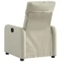 Relaxsessel aus cremefarbenem Kunstleder von , Sessel - Ref: Foro24-374184, Preis: 187,20 €, Rabatt: %