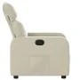 Relaxsessel aus cremefarbenem Kunstleder von , Sessel - Ref: Foro24-374184, Preis: 187,20 €, Rabatt: %