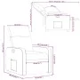 Relaxsessel aus cremefarbenem Kunstleder von , Sessel - Ref: Foro24-374184, Preis: 187,20 €, Rabatt: %