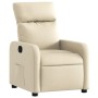 Cream fabric recliner. by , Armchairs - Ref: Foro24-374173, Price: 217,63 €, Discount: %
