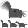 Dark gray fabric electric recliner. by , Armchairs - Ref: Foro24-3206628, Price: 264,64 €, Discount: %