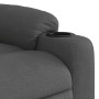Dark gray fabric electric recliner. by , Armchairs - Ref: Foro24-3206628, Price: 264,64 €, Discount: %