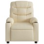 Elektrischer Relaxsessel aus cremefarbenem Stoff von , Sessel - Ref: Foro24-3206635, Preis: 288,50 €, Rabatt: %