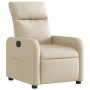 Cream Fabric Power Recliner by , Armchairs - Ref: Foro24-3206689, Price: 253,13 €, Discount: %