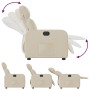 Cream Fabric Power Recliner by , Armchairs - Ref: Foro24-3206689, Price: 253,13 €, Discount: %