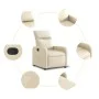 Elektrischer Liegesessel aus cremefarbenem Stoff von , Sessel - Ref: Foro24-3206689, Preis: 263,97 €, Rabatt: %