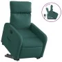 Sillón reclinable elevable tela verde oscuro de , Sillones - Ref: Foro24-3206705, Precio: 278,55 €, Descuento: %