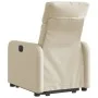 Cremefarbener Liegesessel aus Stoff von , Sessel - Ref: Foro24-3206707, Preis: 295,31 €, Rabatt: %