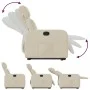 Cream-colored fabric reclining and lift chair by , Armchairs - Ref: Foro24-3206707, Price: 295,31 €, Discount: %