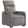 Electric reclining and lift fabric armchair in taupe gray. by , Armchairs - Ref: Foro24-3206724, Price: 285,96 €, Discount: %