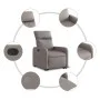 Sillón eléctrico reclinable elevable de tela gris taupe de , Sillones - Ref: Foro24-3206724, Precio: 296,46 €, Descuento: %
