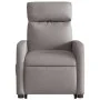 Sillón eléctrico reclinable elevable de tela gris taupe de , Sillones - Ref: Foro24-3206724, Precio: 296,46 €, Descuento: %