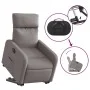 Electric reclining and lift fabric armchair in taupe gray. by , Armchairs - Ref: Foro24-3206724, Price: 300,71 €, Discount: %