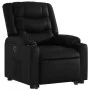 Electric black synthetic leather reclining and lifting armchair by , Armchairs - Ref: Foro24-3206559, Price: 376,67 €, Discou...