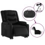 Electric black synthetic leather reclining and lifting armchair by , Armchairs - Ref: Foro24-3206559, Price: 342,22 €, Discou...