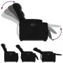 Electric black synthetic leather reclining and lifting armchair by , Armchairs - Ref: Foro24-3206559, Price: 376,67 €, Discou...