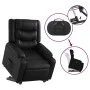 Electric black synthetic leather reclining and lifting armchair by , Armchairs - Ref: Foro24-3206559, Price: 376,67 €, Discou...
