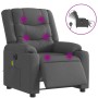 Elektrischer Massage-Liegestuhl dunkelgrauer Stoff von , Sessel - Ref: Foro24-3206571, Preis: 361,06 €, Rabatt: %
