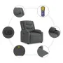 Sillón reclinable de masaje eléctrico tela gris oscuro de , Sillones - Ref: Foro24-3206571, Precio: 367,49 €, Descuento: %