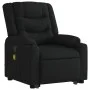 Sillón reclinable de masaje elevable tela negro de , Sillones - Ref: Foro24-3206578, Precio: 330,61 €, Descuento: %