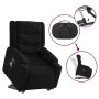 Sillón reclinable de masaje elevable tela negro de , Sillones - Ref: Foro24-3206578, Precio: 330,61 €, Descuento: %