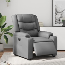 Grauer elektrischer Relaxsessel aus Kunstleder von , Sessel - Ref: Foro24-3206546, Preis: 278,19 €, Rabatt: %