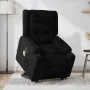 Sillón de masaje eléctrico reclinable elevable tela negro de , Sillones - Ref: Foro24-3206584, Precio: 384,59 €, Descuento: %