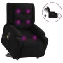 Black Fabric Liftable Reclining Electric Massage Chair by , Armchairs - Ref: Foro24-3206584, Price: 400,29 €, Discount: %
