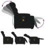 Sillón de masaje eléctrico reclinable elevable tela negro de , Sillones - Ref: Foro24-3206584, Precio: 368,41 €, Descuento: %