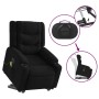 Sillón de masaje eléctrico reclinable elevable tela negro de , Sillones - Ref: Foro24-3206584, Precio: 368,41 €, Descuento: %