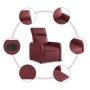 Burgunderroter elektrischer Relaxsessel aus Kunstleder von , Sessel - Ref: Foro24-3206739, Preis: 252,31 €, Rabatt: %