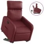 Reclining and lift chair in artificial red wine leather by , Armchairs - Ref: Foro24-3206753, Price: 292,57 €, Discount: %