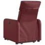 Reclining and lift chair in artificial red wine leather by , Armchairs - Ref: Foro24-3206753, Price: 292,57 €, Discount: %