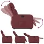 Reclining and lift chair in artificial red wine leather by , Armchairs - Ref: Foro24-3206753, Price: 292,57 €, Discount: %