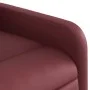 Reclining and lift chair in artificial red wine leather by , Armchairs - Ref: Foro24-3206753, Price: 292,57 €, Discount: %