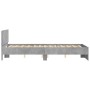 Betongrauer Bettrahmen mit Kopfteil 120 x 200 cm von , Betten und Lattenroste - Ref: Foro24-3207493, Preis: 201,84 €, Rabatt: %