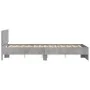 Concrete gray bed frame with headboard 120x200cm by , Beds and slatted bases - Ref: Foro24-3207493, Price: 197,73 €, Discount: %