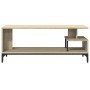 TV-Möbel aus Holzwerkstoff und Stahleiche 102x40x41 cm von , TV-Möbel - Ref: Foro24-842412, Preis: 49,97 €, Rabatt: %