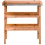Mesa para plantas con estantes madera abeto marrón 78x38x82,5cm de , Soportes para macetas - Ref: Foro24-156353, Precio: 68,6...