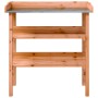 Mesa para plantas con estantes madera abeto marrón 78x38x82,5cm de , Soportes para macetas - Ref: Foro24-156353, Precio: 62,2...