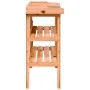 Mesa para plantas con estantes madera abeto marrón 78x38x82,5cm de , Soportes para macetas - Ref: Foro24-156353, Precio: 68,6...