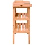 Pflanztisch mit Regalen Tannenholz braun 78x38x82,5cm von , Topfständer - Ref: Foro24-156353, Preis: 62,28 €, Rabatt: %