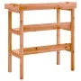Mesa para plantas con estantes madera abeto marrón 78x38x82,5cm de , Soportes para macetas - Ref: Foro24-156353, Precio: 68,6...