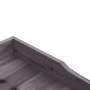 Plant table with gray fir wood shelf 78x38x82.5 cm by , Pot stands - Ref: Foro24-156351, Price: 47,95 €, Discount: %